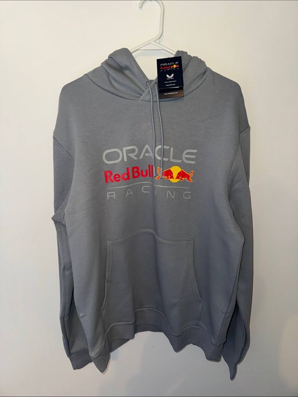 Red Bull Oracle Racing Grey Crewneck Sweatshirt